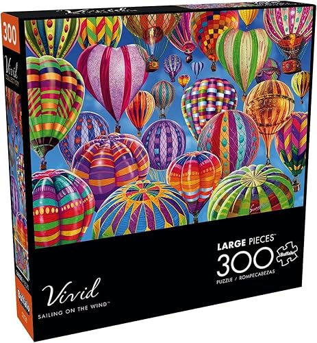 Buffalo Games - Navegando en el viento - Rompecabezas de 300 piezas grandes para adultos rompecabezas desafiante perfecto para noches de juego -