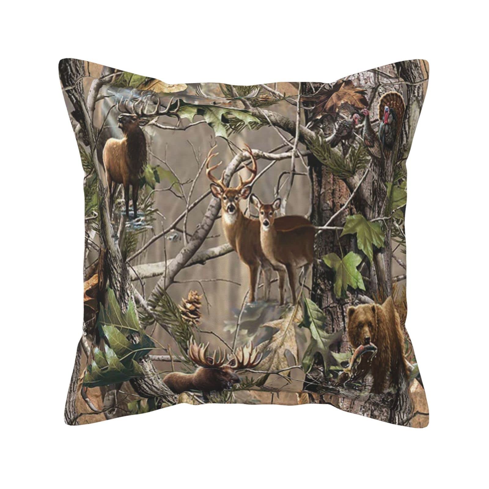 Housse de coussin en cuir pour canapé salon et chambre design 45x45 cm