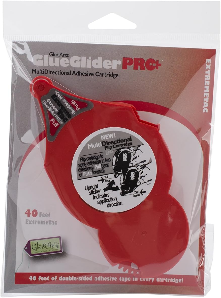 Glue Arts GlueGlider Pro Plus Refill Cartridge Extreme, 0.312 x 40 Feet