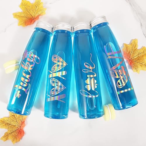 Miniatura 8 de TECKWRAP Vinilo cromado sin burbujas, adhesivo permanente metálico para manualidades con canales de aire, 1 x 5 pies, dorado