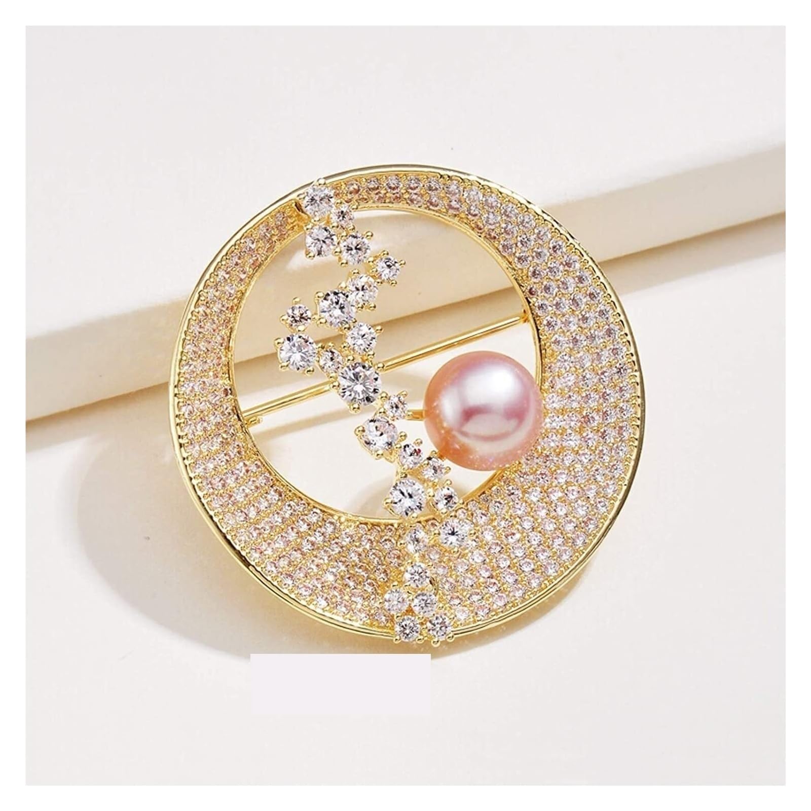 HELGN Broschen Brosche Schlichte Brosche Kunstperlen Brosche Anstecknadeln Tops Schal Brosche Hochzeitsfeier Exquisite Broschen Anstecknadel for Frauen Broschennadeln