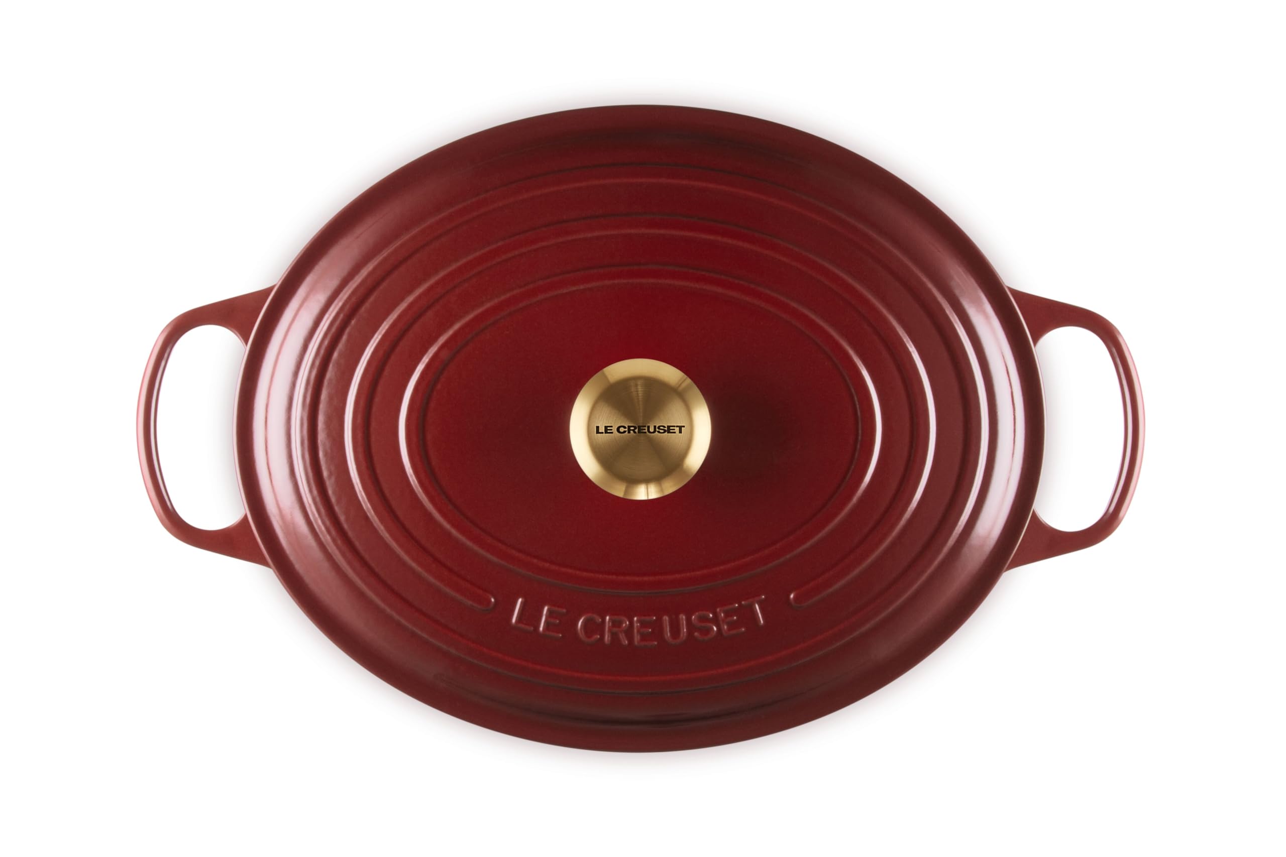 Cocotte Ovale Le Creuset En Fonte émaillée 8 Qt – Couleur Rouge Orangé