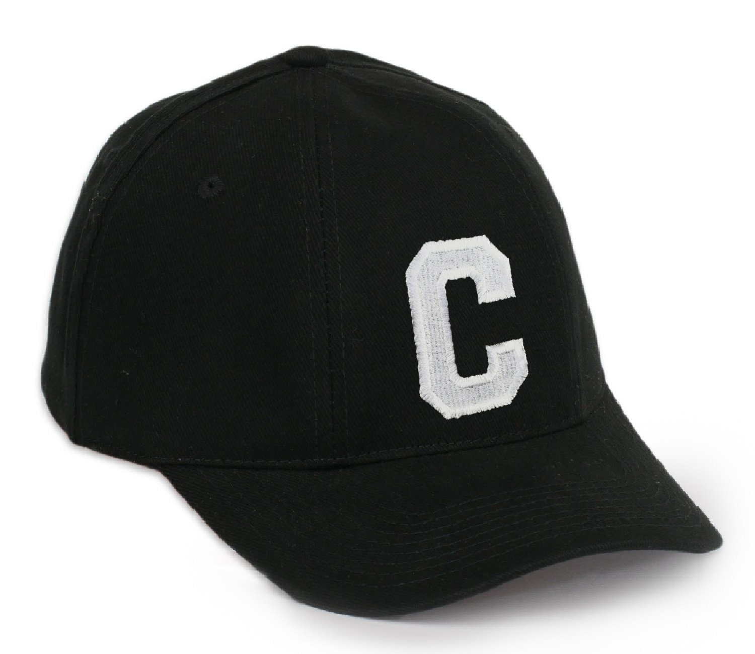 Mfaz Morefaz Ltd Men's C Morefaz Asual Baseball Ap A-Z Letter Alphabet Embroidered Hat Hats Aps Adjustable Strap Snap Back (C) Mfaz Ltd