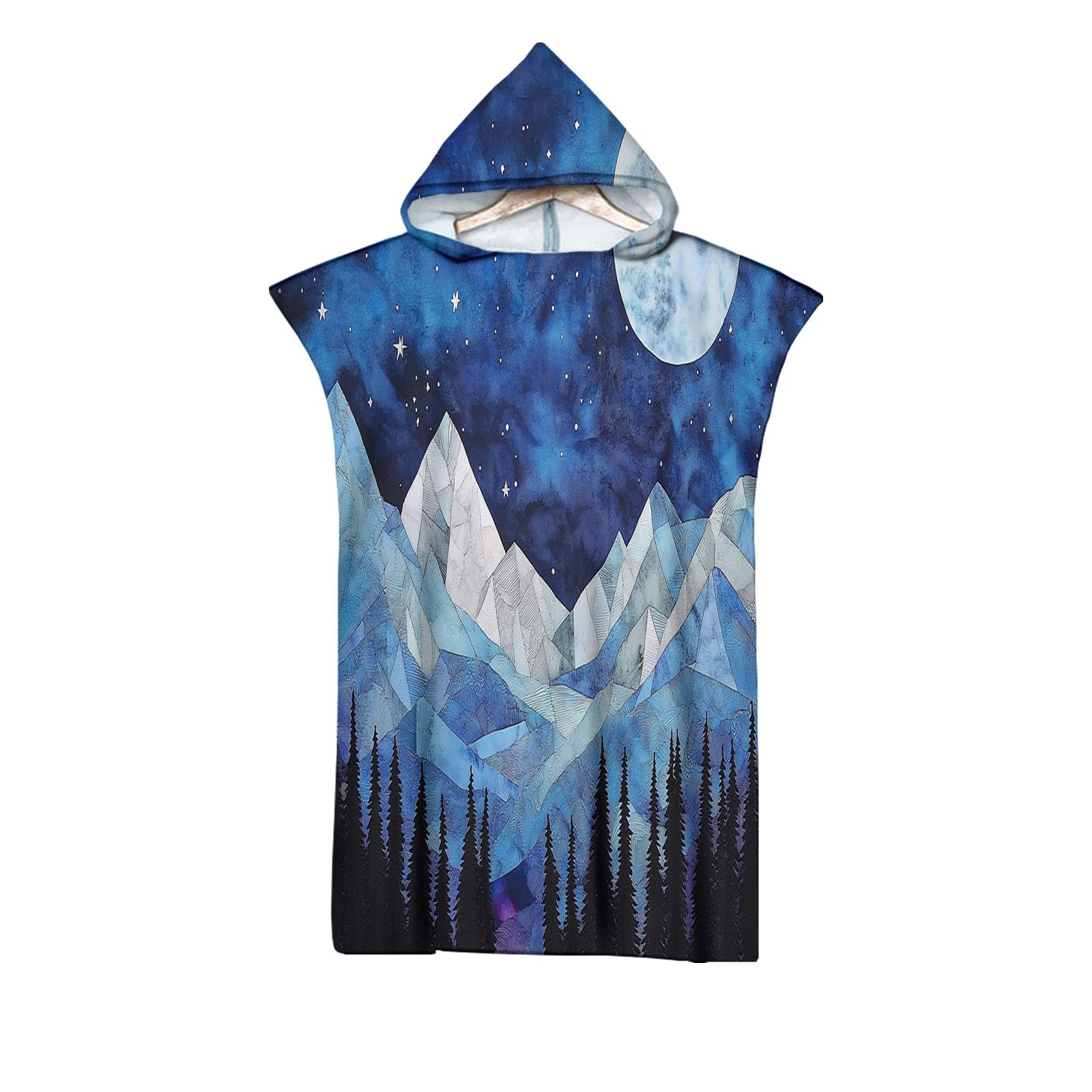 Peignoir à langer séchage rapide poncho en microfibre léger avec capuche