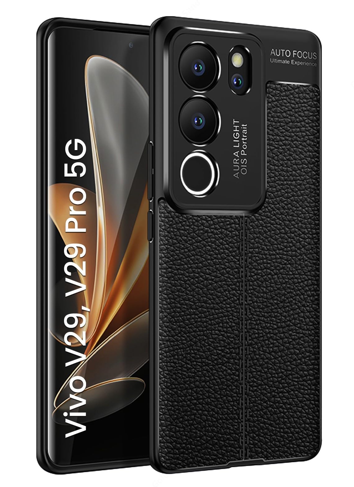 Golden Sand Cover Leather Texture Series Shockproof Armor TPU Back Cover Case for Vivo V29 5G, Vivo V29 Pro 5G, [Not for Vivo V29e 5G] Mobile Phone, Blue (B0CJRR7RB1) Amazon Price History, Amazon Price Tracker