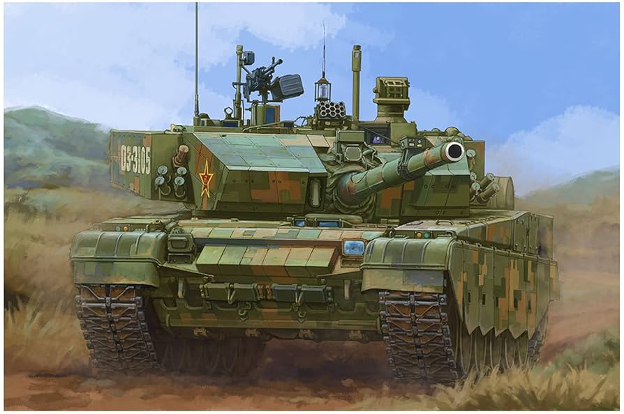 ホビーボス　1/35 ZTZ 99B 戦車　完成品プラモデル　99G式戦車　中国 Amazon | ホビーボス 1/35 ファイティングヴィークルシリーズ