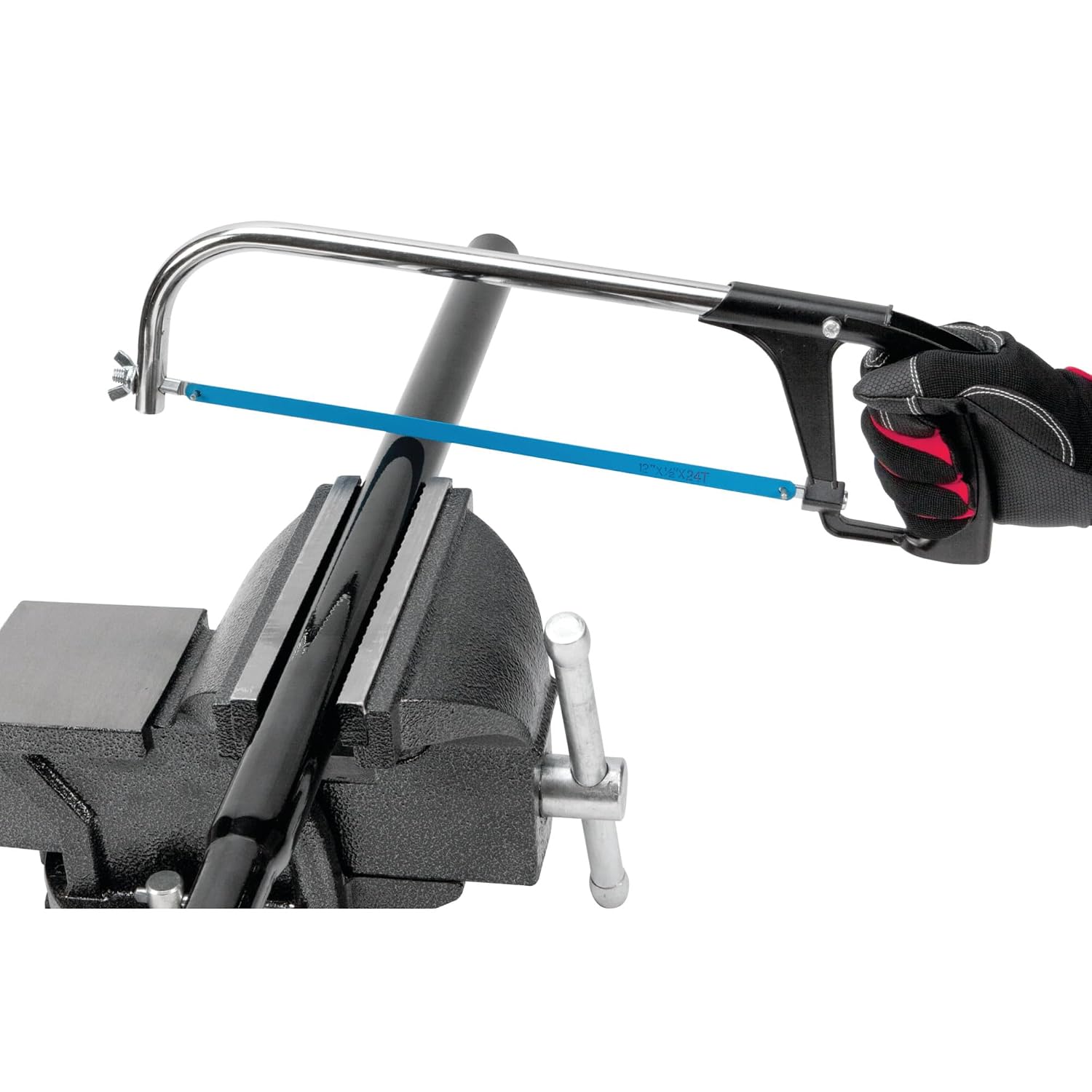 Performance Tool W3905 3-Inch Jaw Opening Bench Vise with 180º Swivel Base and Built-in Anvil, Durable Powder Coat Finish and Chrome Plated Hardware