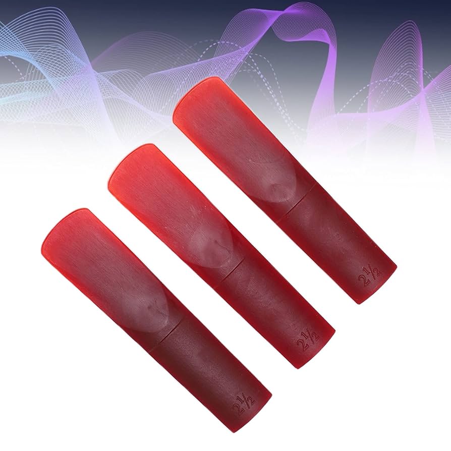 Amazon | アルトサックスリード 2.5 3 個ポータブル耐摩耗性