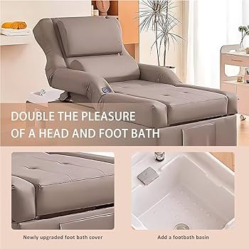 フェイシャルベッド＋チェア エステジャパンネット / FV-718 電動ネイル チェア DX