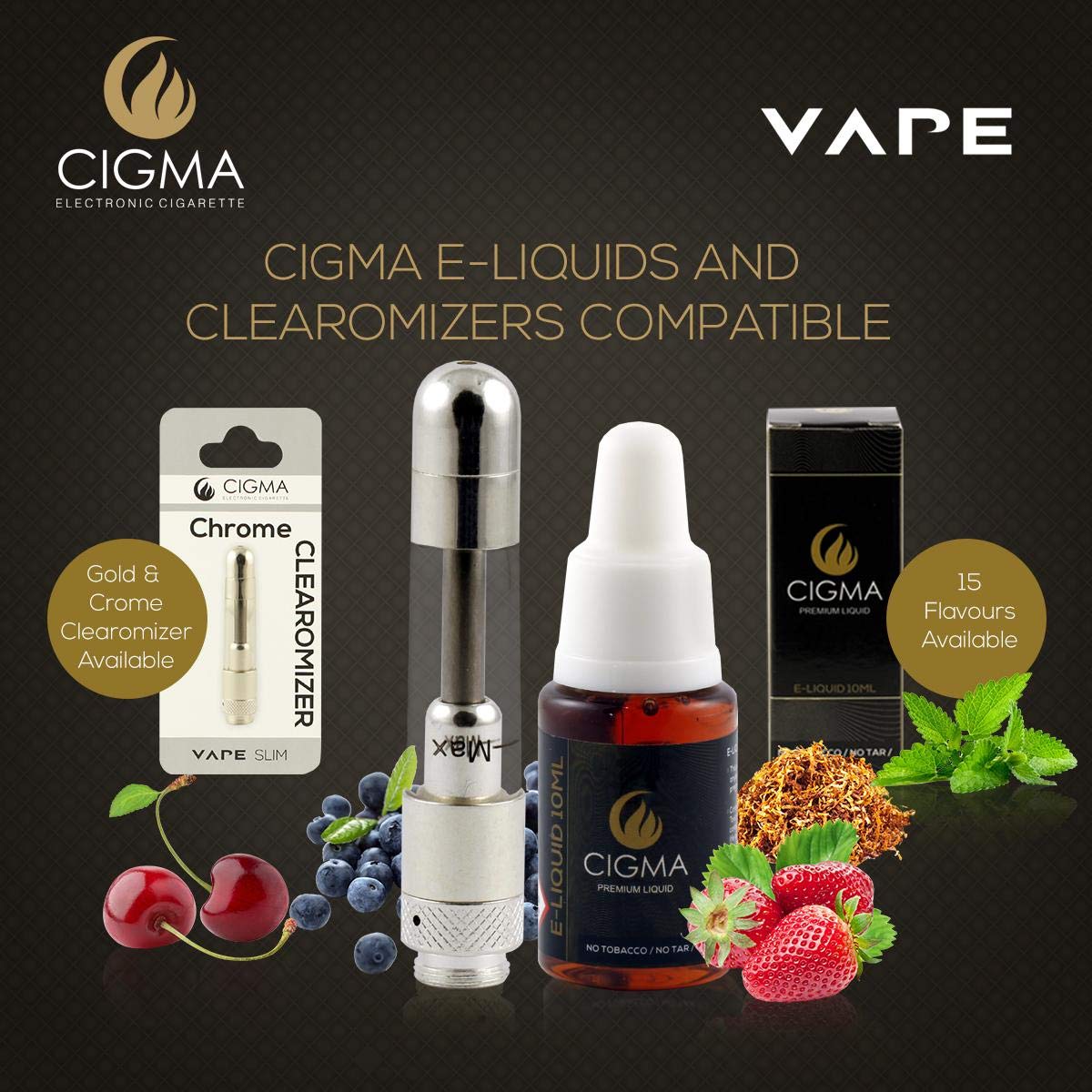 Cigma Vape Slim Weiß