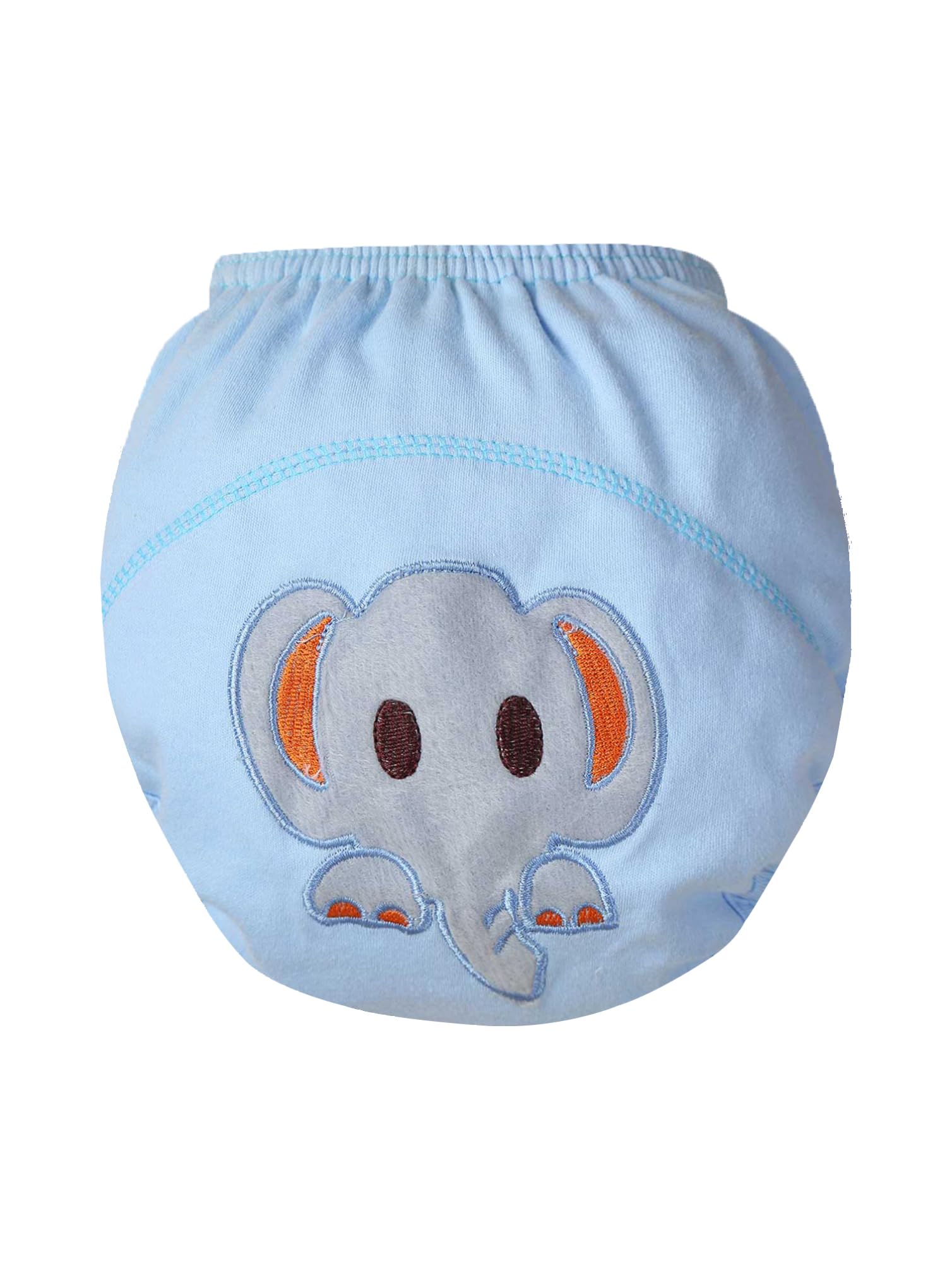 Baby Girls Boys Soft Cotton Potty Training Underwear Reusable Absorbent Bloomers Panties for Infant Toddler
