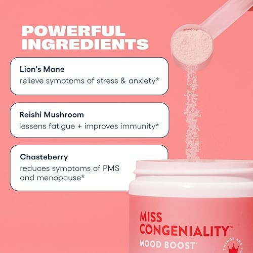 Miniatura 4 de Love Sweat Fitness Polvo estimulante del estado de ánimo, mezcla de vainilla Miss Congeniality, mejora la concentración, eleva el estado de ánimo,