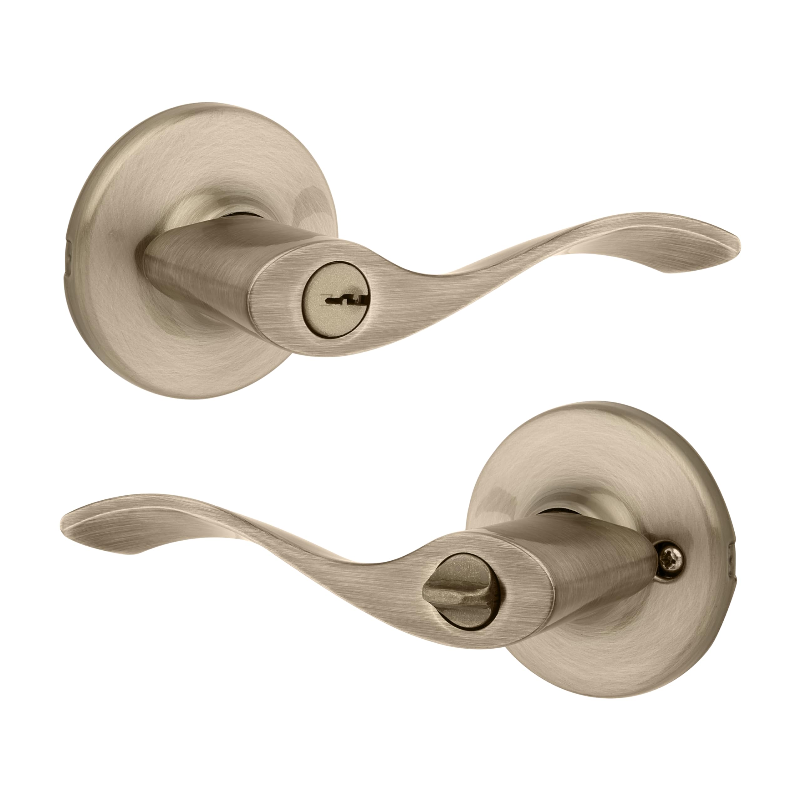Kwikset Balboa Privacy Lever - Venetian Bronze -27