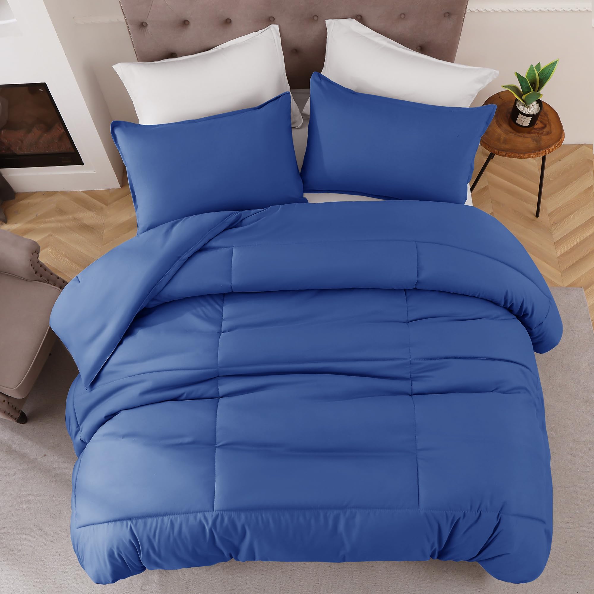 Amazon｜Shatex キング羽毛布団インサート 寝具 ダウン掛け布団 90 x
