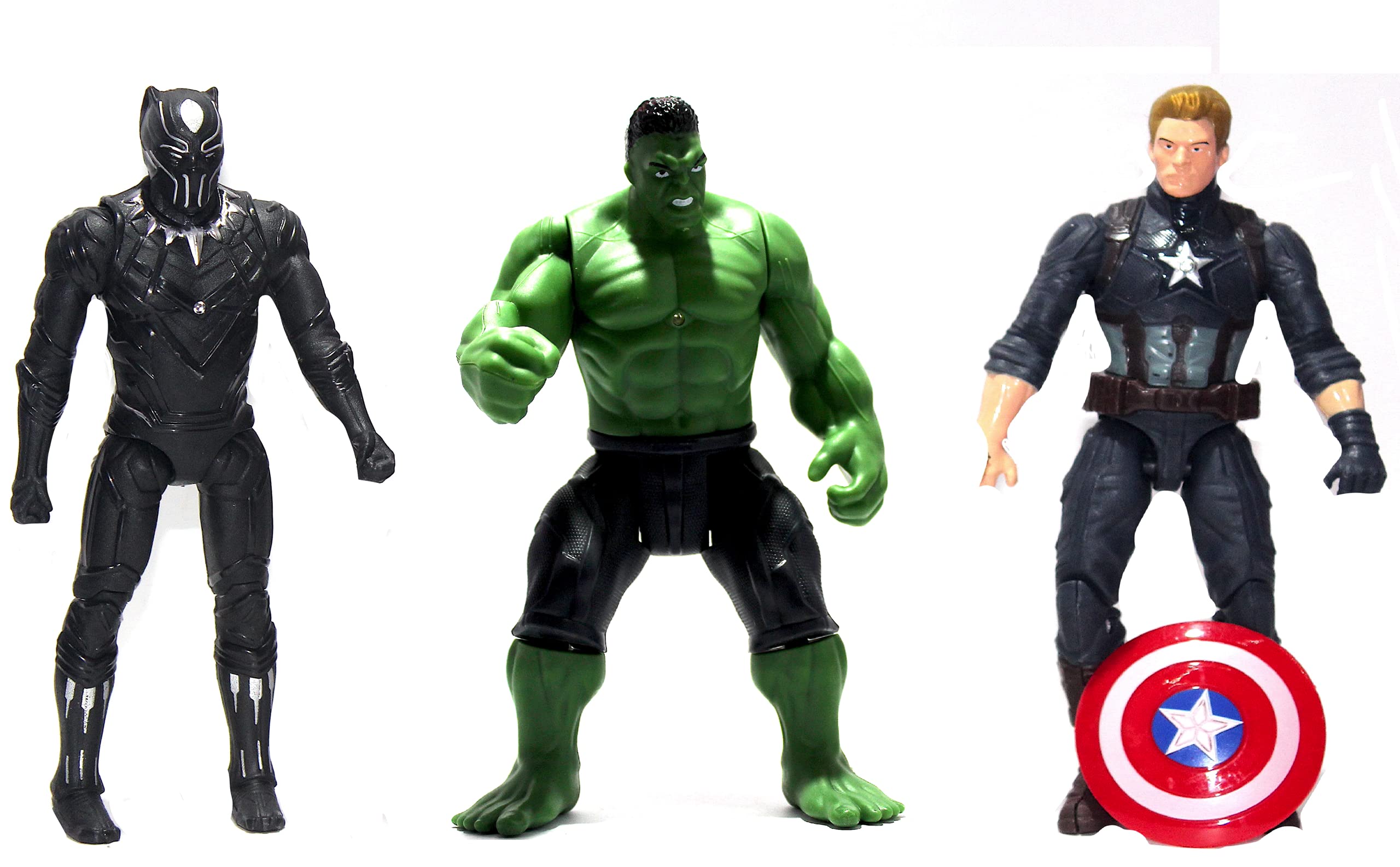 WOW Toys - Delivering Joys of Life|| Pack of 3 Super Hero Action Figure Toys for Kids, Titan Series, Captain-Angry-Panther Figures Combo (B08WWLPFD5) Amazon Price History, Amazon Price Tracker