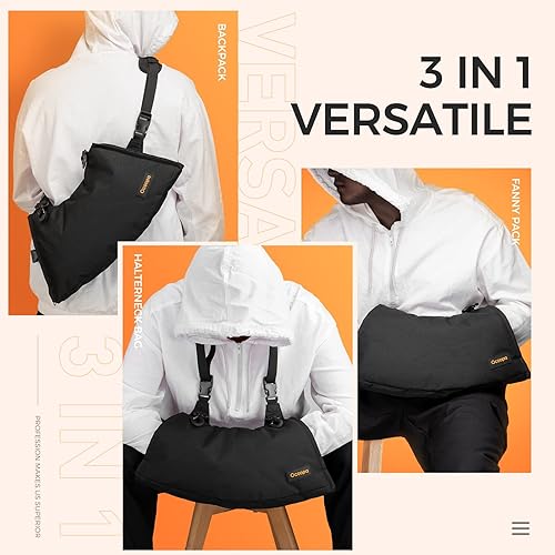 Miniatura 4 de OCOOPA Hand Warmer, Hand Warming Pouch, Hand Muff, Water Resistant Windproof, Durable Oxford Material, Perfect for Outdoors, Golf, Hunting,