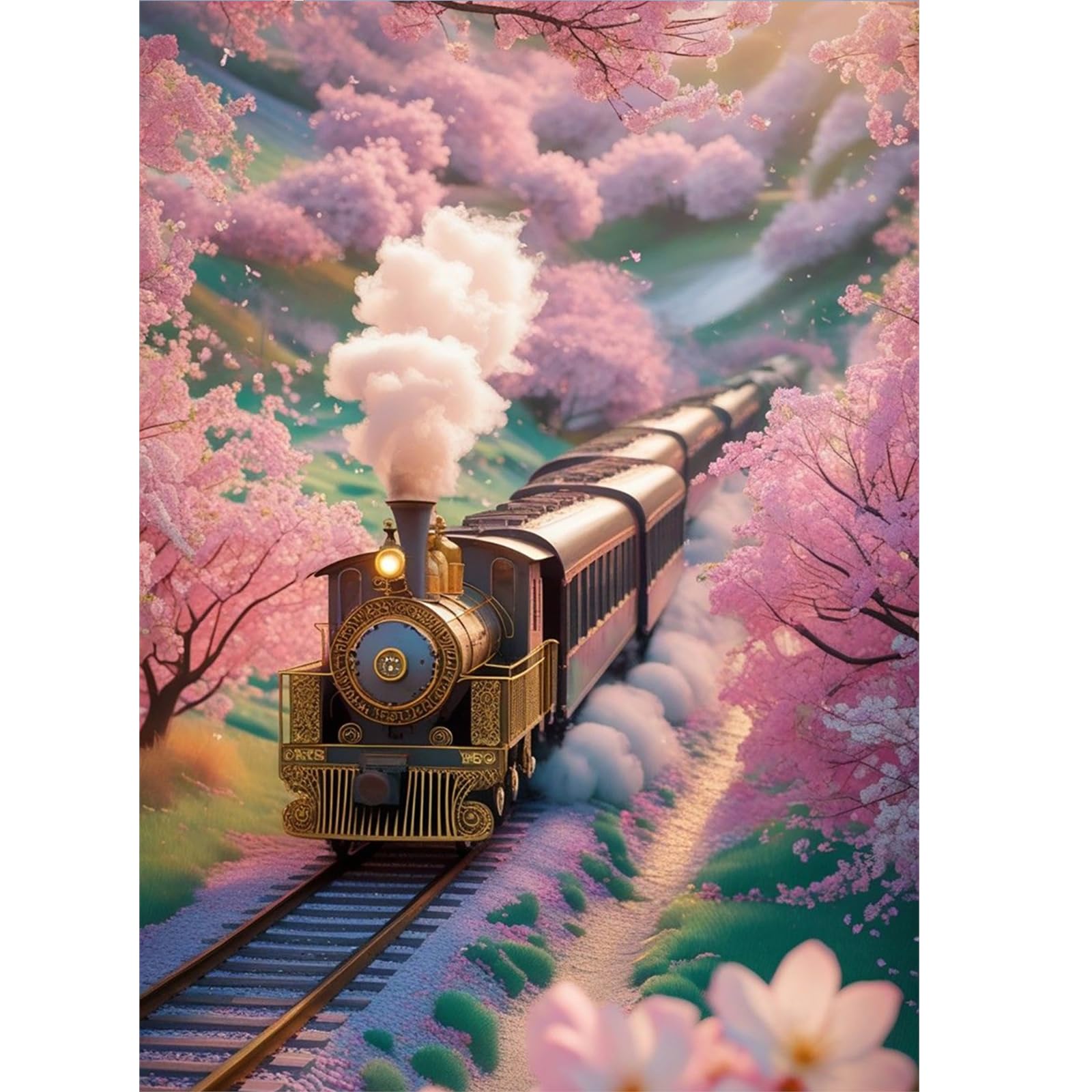Beginner Diamond Painting Kits - Cute Cat Art -19