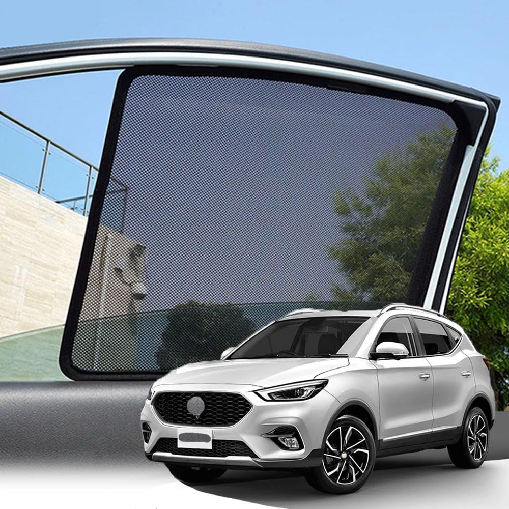Tendine Parasole Auto per MG ZS EV SUV 2017-2023, Finestrini Laterali Posteriore Tende Oscuranti Vetri Block Raggi UV Protegge Bambini e Animali,Whole Car 7PCS