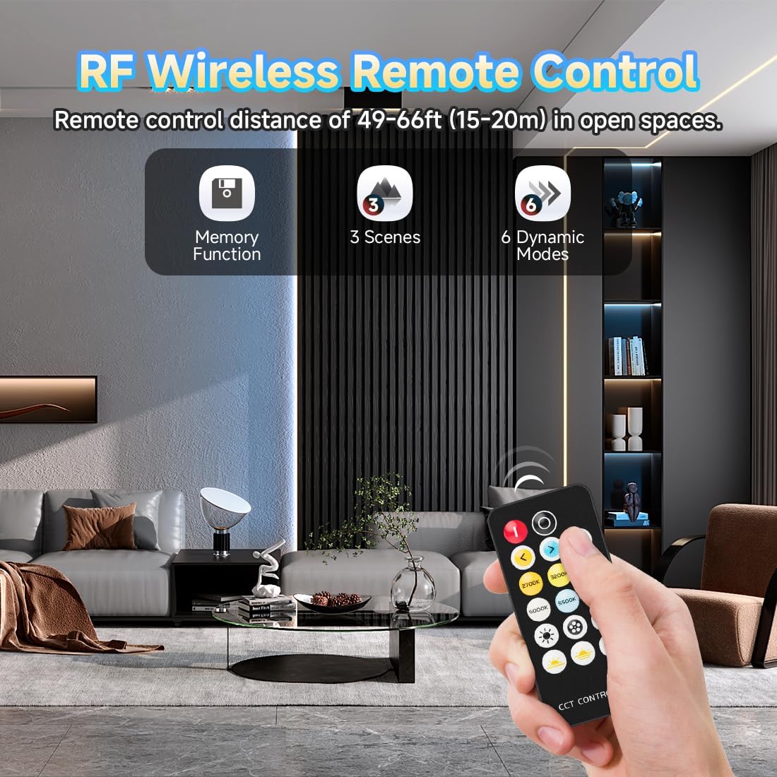 RF Wireless Remote Control features