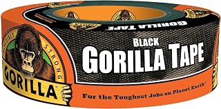 Gorilla Glue Black Gorilla Tape 1.88" x 35 yd 1 ea (Pack of 6)