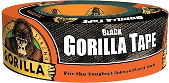 The Gorilla Glue Company 6035060 35 Yard Black Gorilla Tape