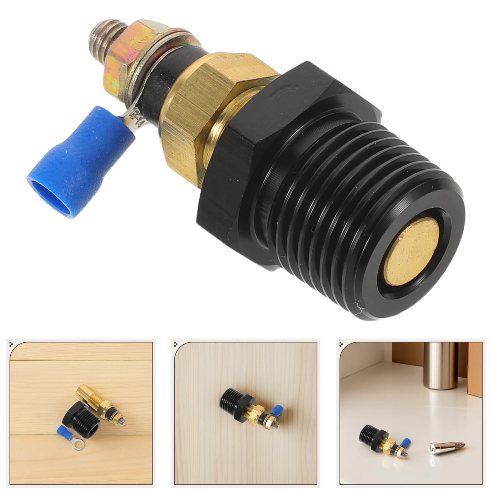 Sensor de Temperatura del Refrigerante del Coche con Tornillo Resistente al Calor Repuesto Compatible para Honda Civic Montaje Seguro para Control de Temperatura del Motor