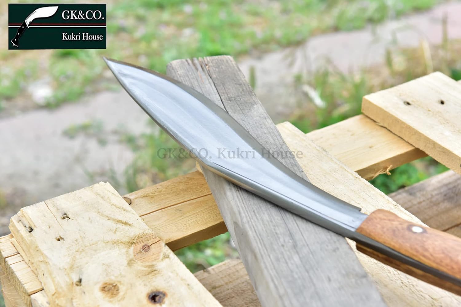 GK&CO. Kukri House - 13" Afghan Official Issued Genuine Gorkha Kukri/Khukuri Knives White Sheath – Handmade by GK&CO. Kukri in Nepal