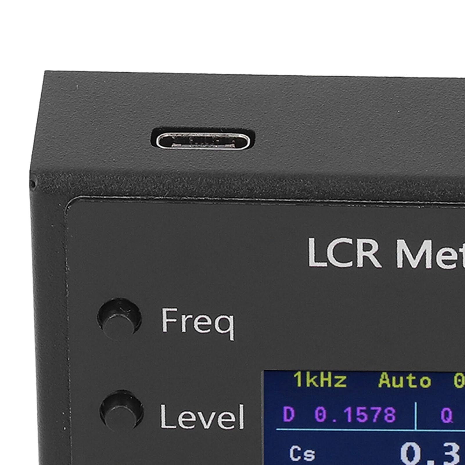 Messgerät, Kondensator-Widerstand-Induktor-Tester, Gerät aus Aluminiumlegierung mit Automatischer Messung, für Heimwerker-Elektroniker und Techniker