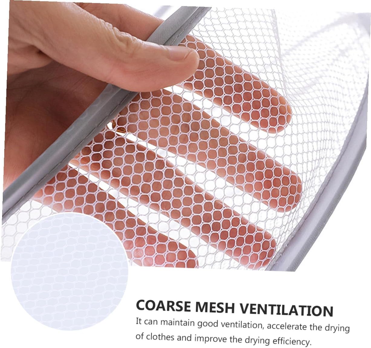3pcs Clothes Drying Basket Set, Household Hanging Mesh Nets for Sweaters and Socks, Single to Triple Layer Flat Drying Racks for Indoor Laundry Organization