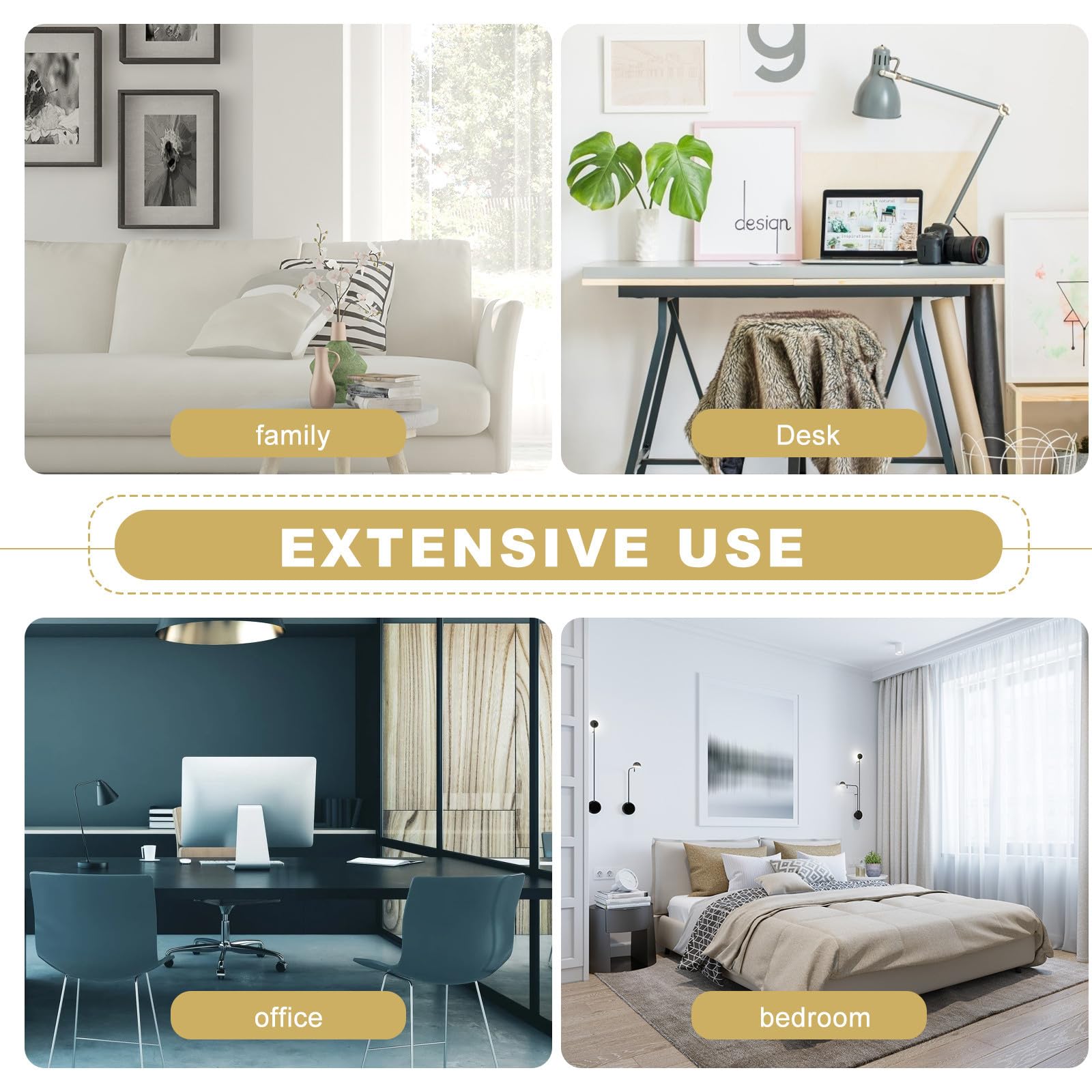 USHOBE Organizador de Escritorio Negro de Hierro Bandejas para Almacenar y Organizar Carpetas, Diseño Simple y Funcional Adecuado para Oficina y Hogar