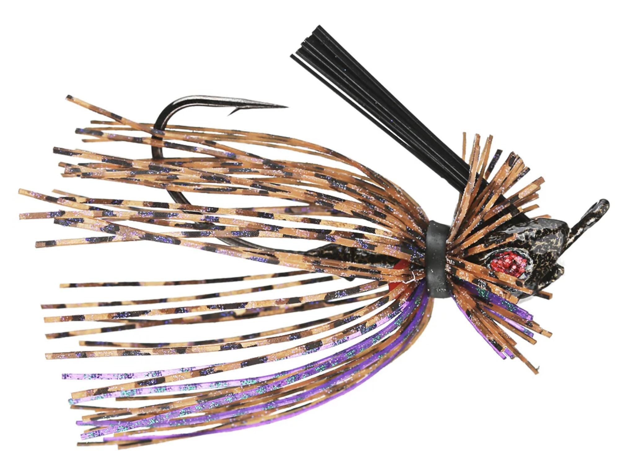 Jewel EF732 3/8-Ounce Flip-n-Jig, Peanut Butter and Jelly Finish