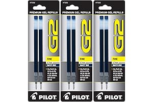 PILOT Precise V5/V7/V5 RT/V7 RT Liquid Ink Refills - Blue - Fine...