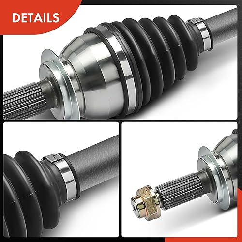 Miniatura 7 de A-Premium Conjunto de eje de eje CV compatible con Subaru Impreza 2017-2022, lado del conductor o del pasajero delantero, repuesto # 28321FL010,