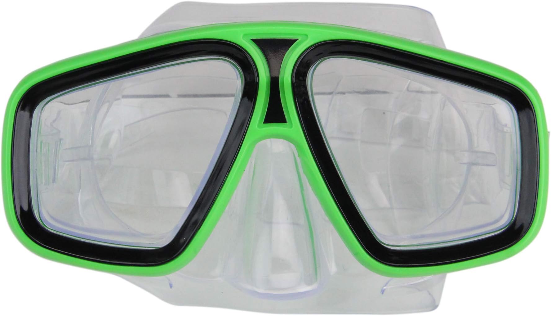 Swim CentralLaguna Recreational Swim Mask with Nose Piece - 6.25" - Lime Green