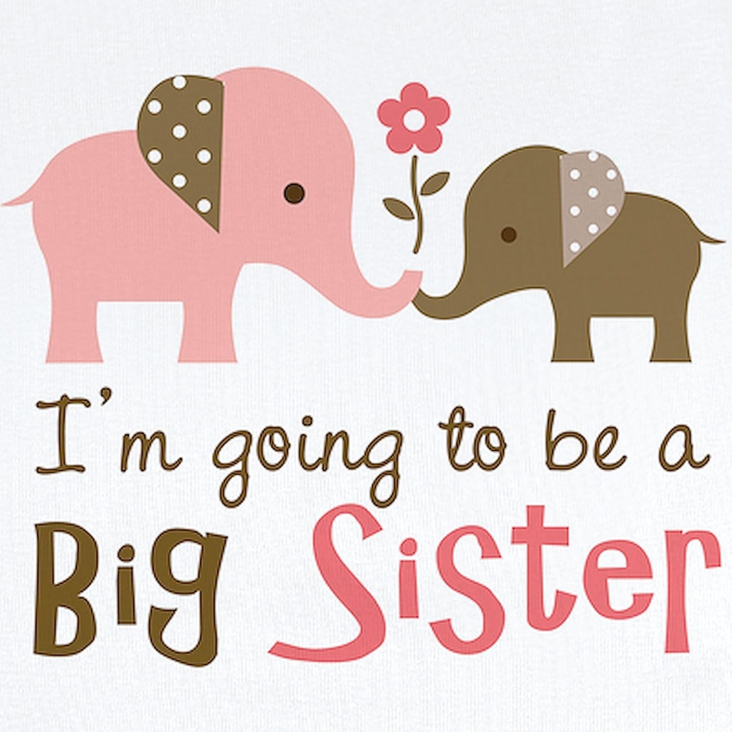 CafePress Big Cousin Elephant Infant Bodysuit Cute Infant Bodysuit Baby Romper