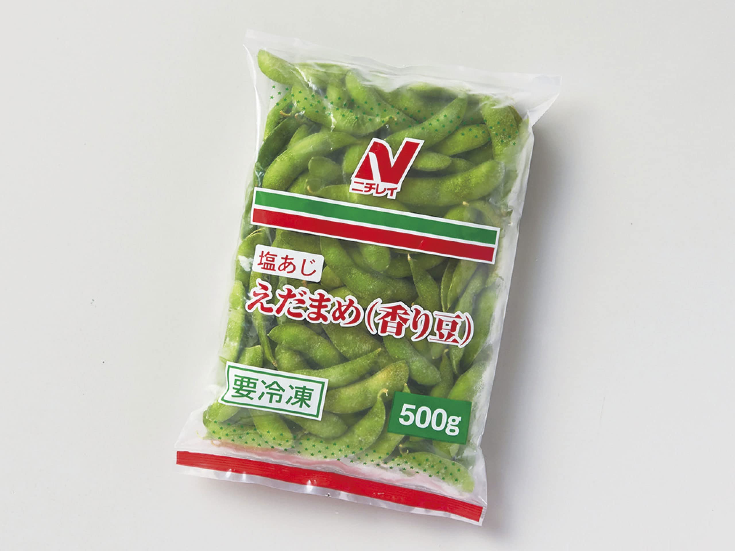 Amazon.co.jp: [冷凍]ニチレイ 塩味えだまめ(香り豆) 500g ×5袋