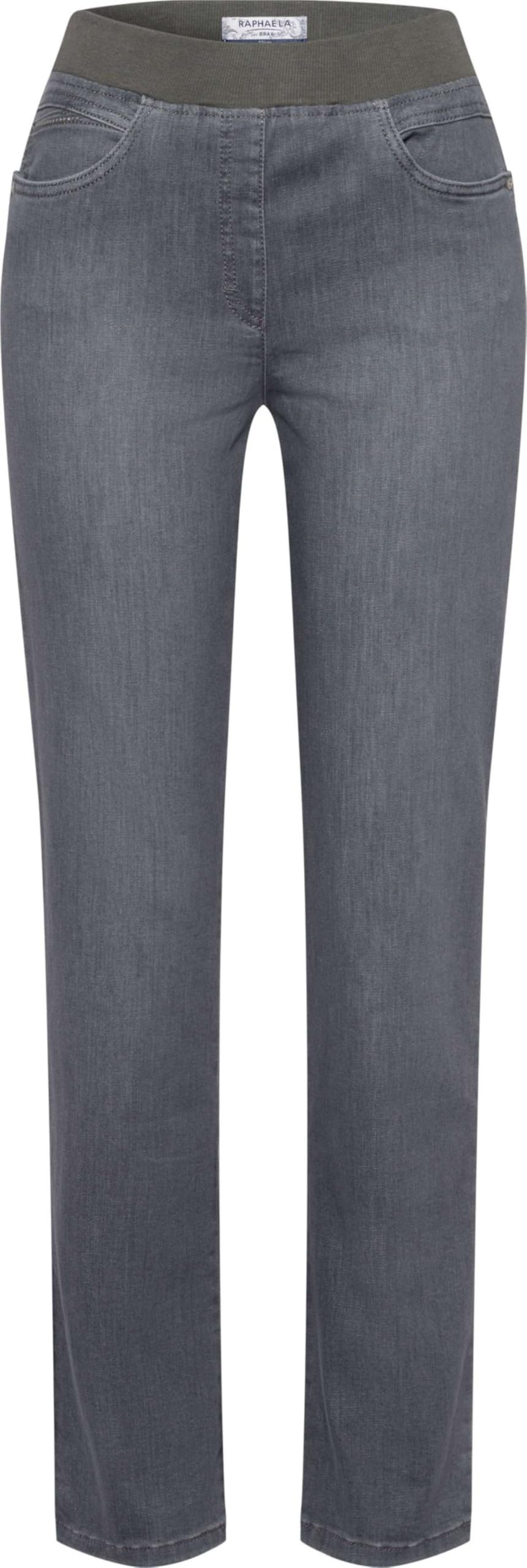 Raphaela by Brax Style Pamina Women's Five Pocket Slim Fit Jeans, Grey Slightly Used, 32W x 30L