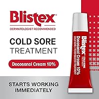 Vista 2 de Blistex Tratamiento para Úlceras Bucales Crema de Docosanol 10% Comienza a Actuar Inmediatamente – Medicina para Reducir el Tiempo de Curación
