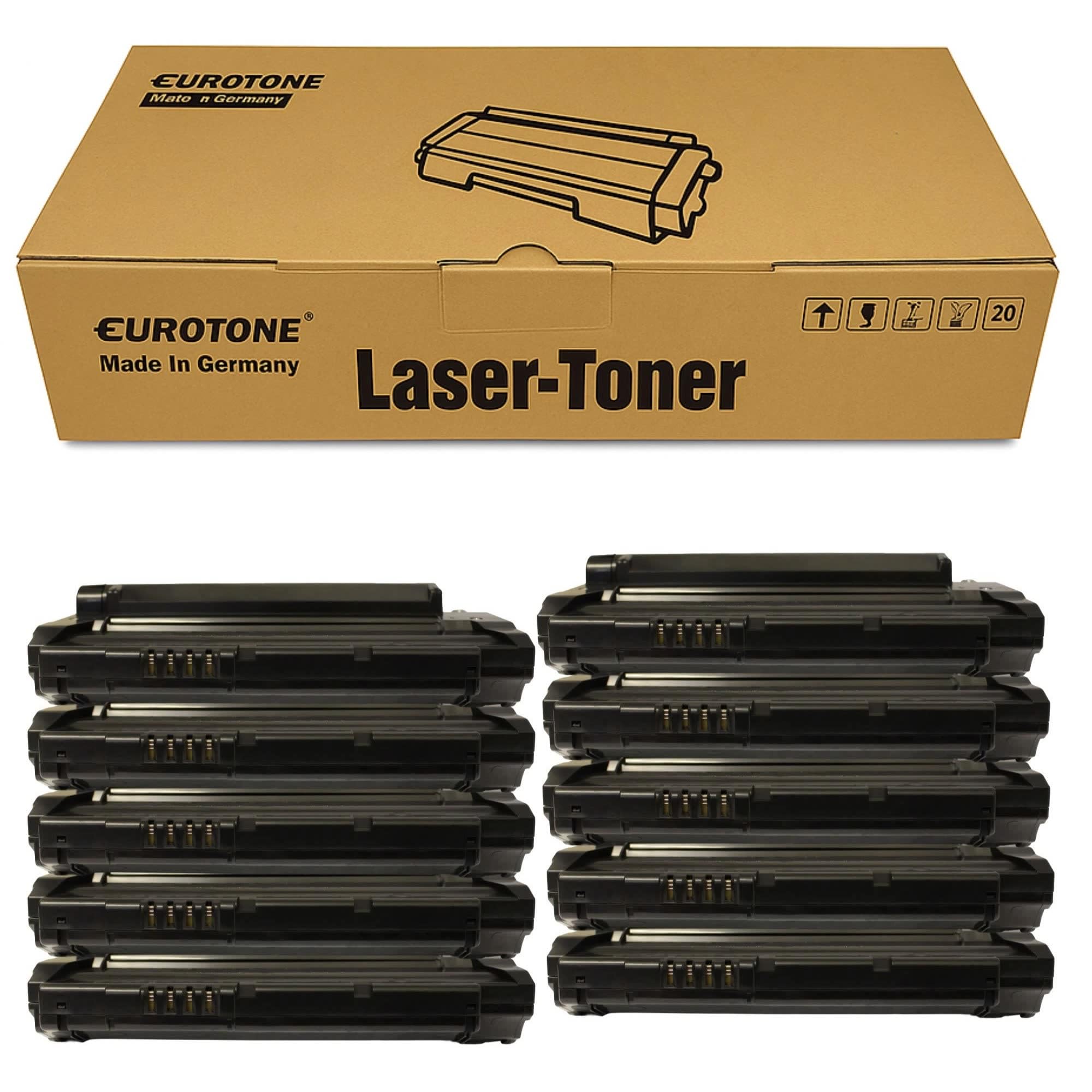 Eurotone 10x toner kompatybilny z Samsung SCX 4520 4720 jak SCX-4720D5 SCX4720D5/ELS Black