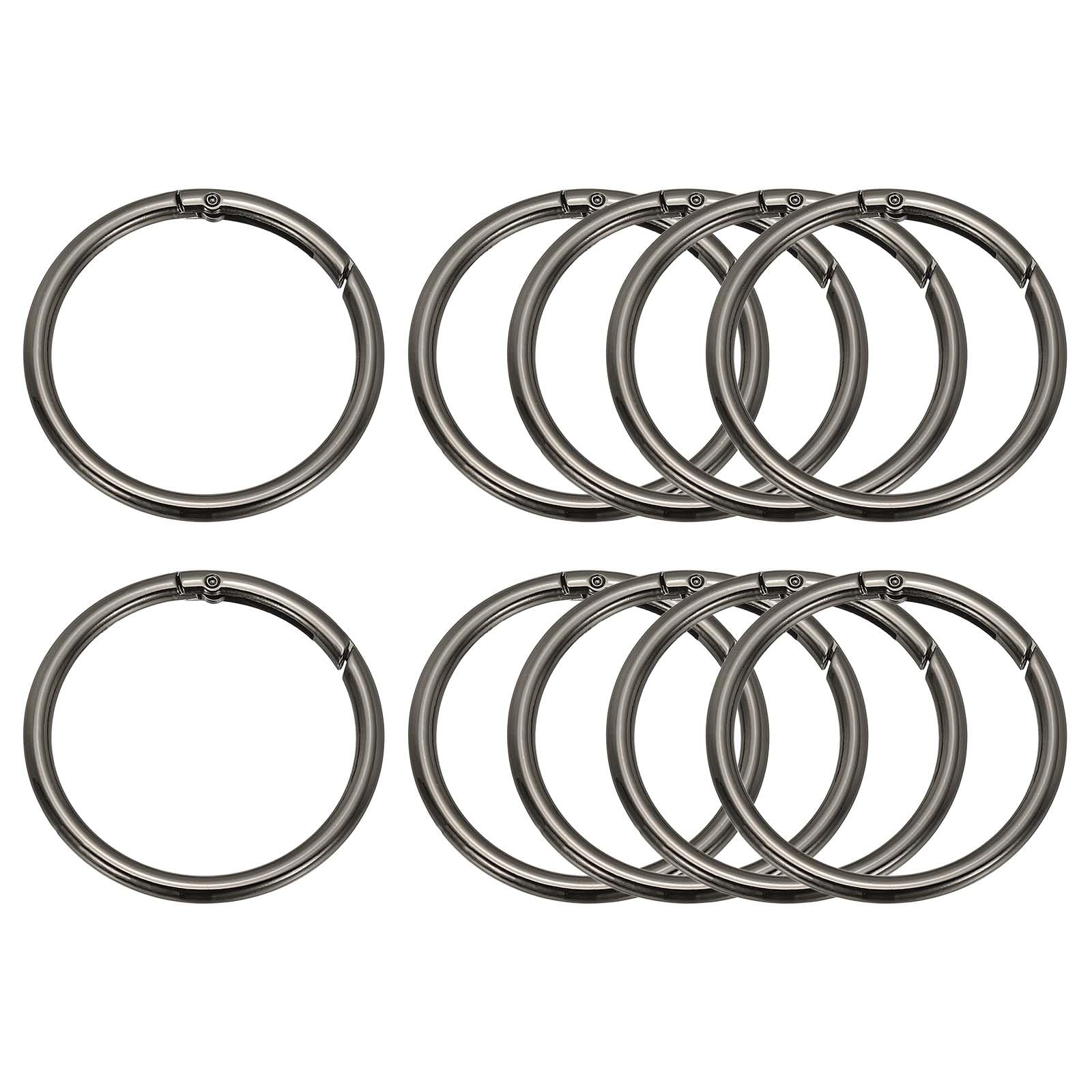 PATIKIL Metal Spring O Rings 50mm