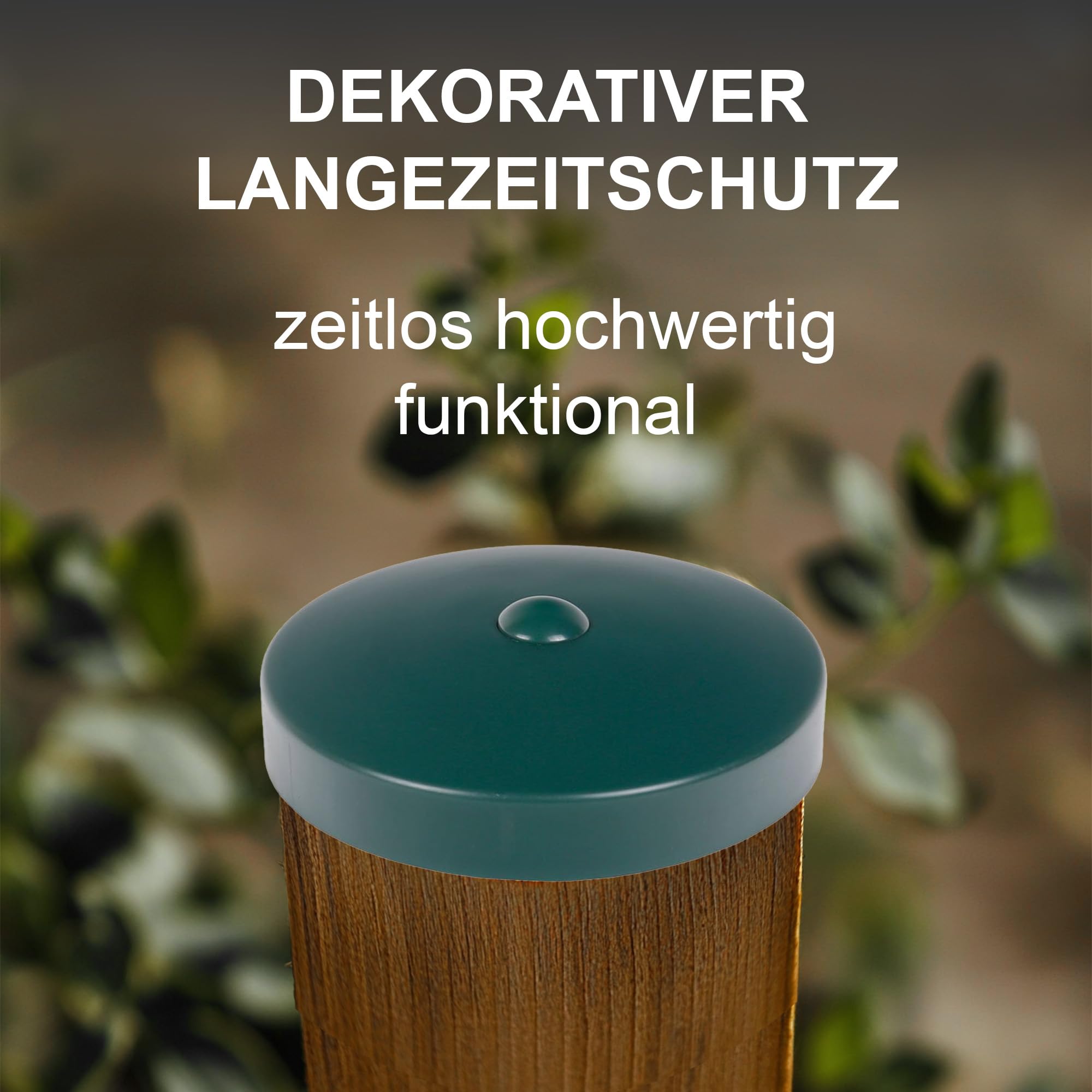 Produktbild von H2i Pfostenkappe | Kupfer | 91 X 91 Mm | 10 Stück | Eckige