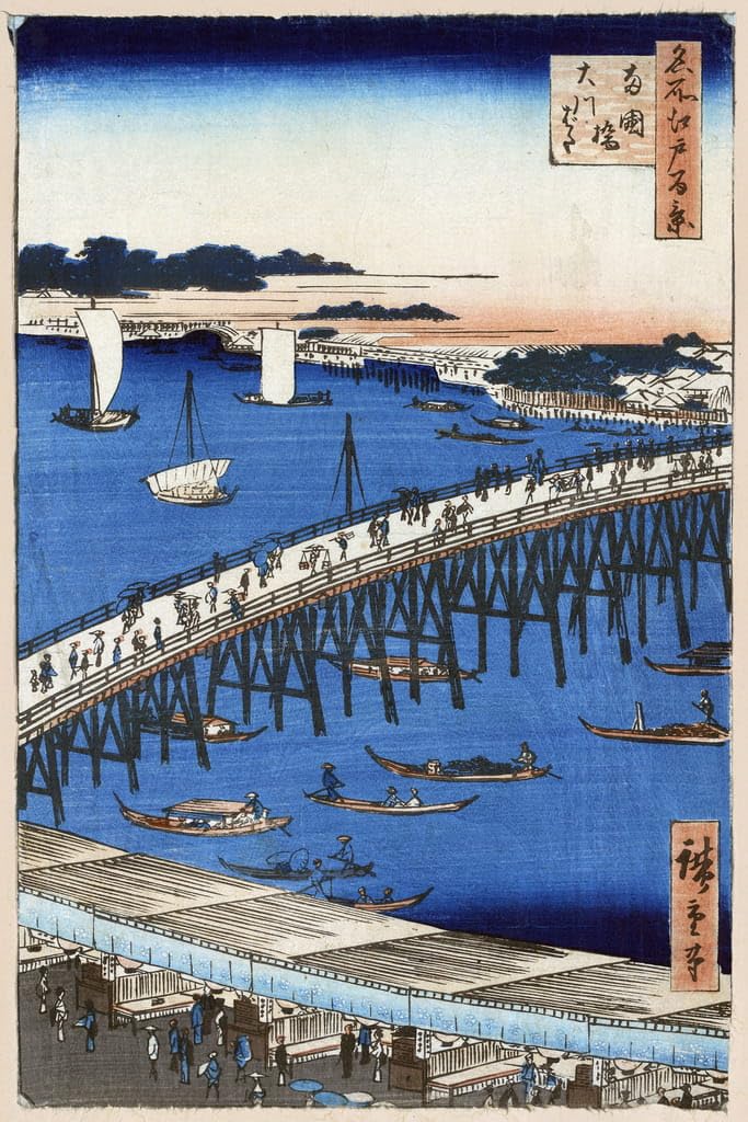 Poster Impression Tableaux Graffiti d'Hiroshige, le cadeau idéal pour créatifs - 5