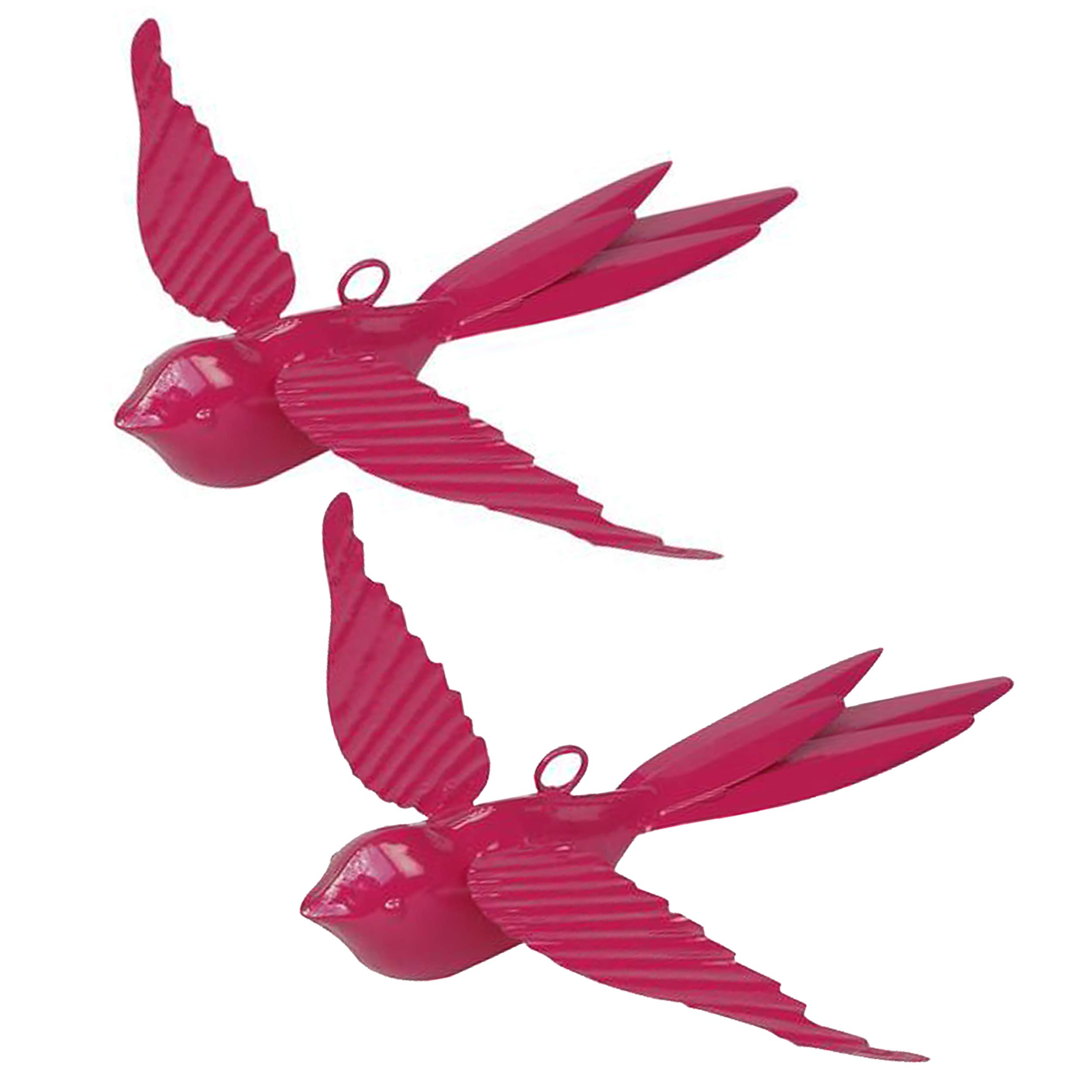 Elan Hanging Decorative Rockstar Bird for Home Balcony and Garden Decor (Set of 2- Pink) (B00HWRHQ3I) Amazon Price History, Amazon Price Tracker