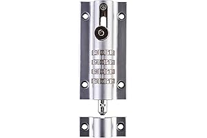 Squire Combi-Bolt Rustproof Recordable Combination Locking Bolt