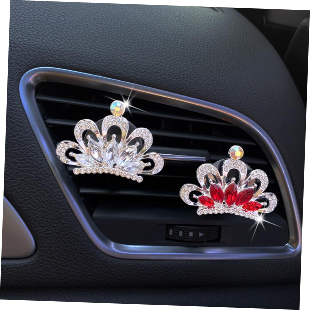 Healifty 12 Pz Clip Di Profumo Parti Di Signora Deodorante Per Auto Profumo Fermaglio Per Auto Aromatico Presa Automatica Clip Profumo Per Auto Presa D'aria Strass Mancare Che Xiang Bianca