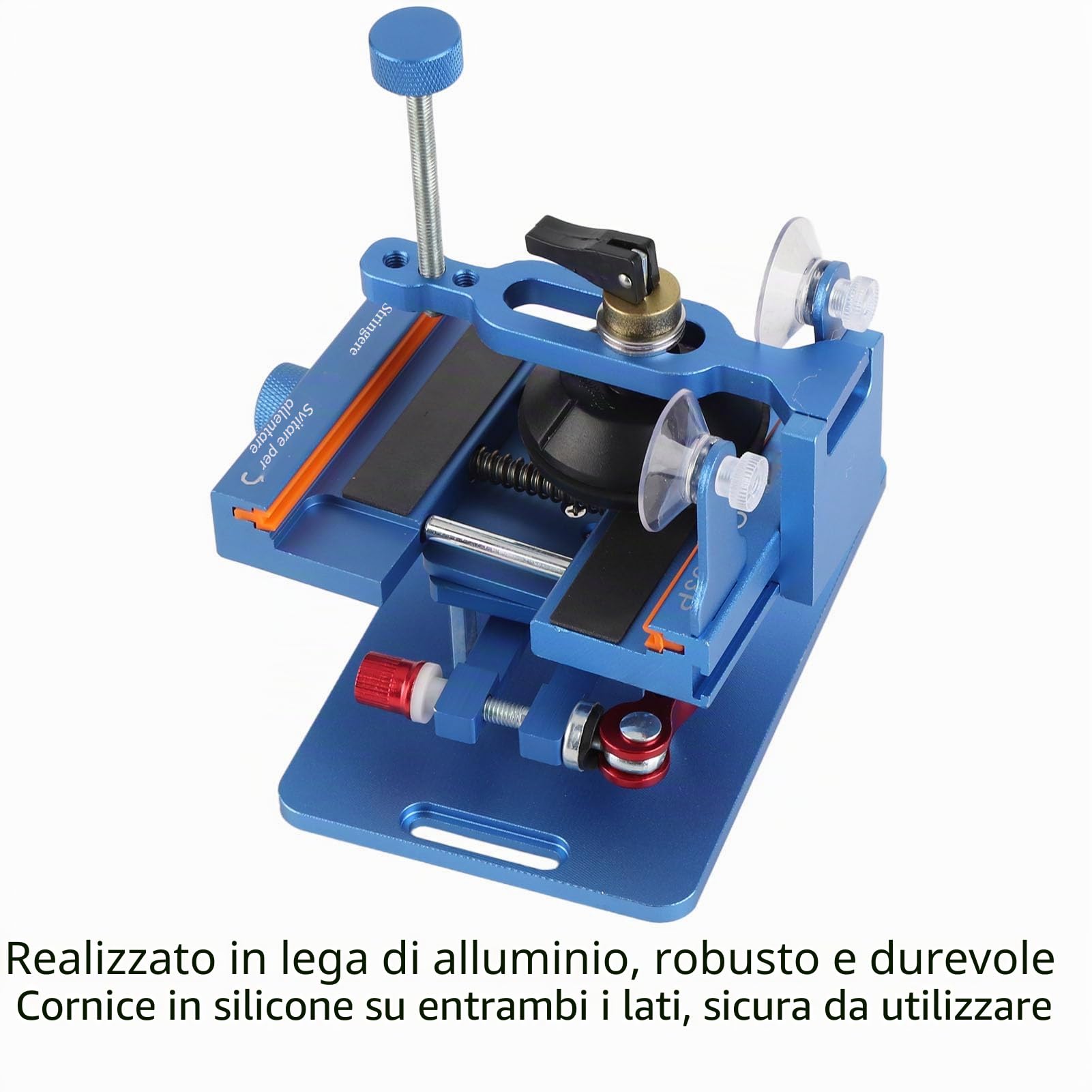 Separatore Schermo Telefono, Dispositivo Separatore LCD Ruotante a 360°, Strumenti Rimozione Schermo Telefono Senza Riscaldamento, Strumento Apertura Schermo LCD Kit Riparazione