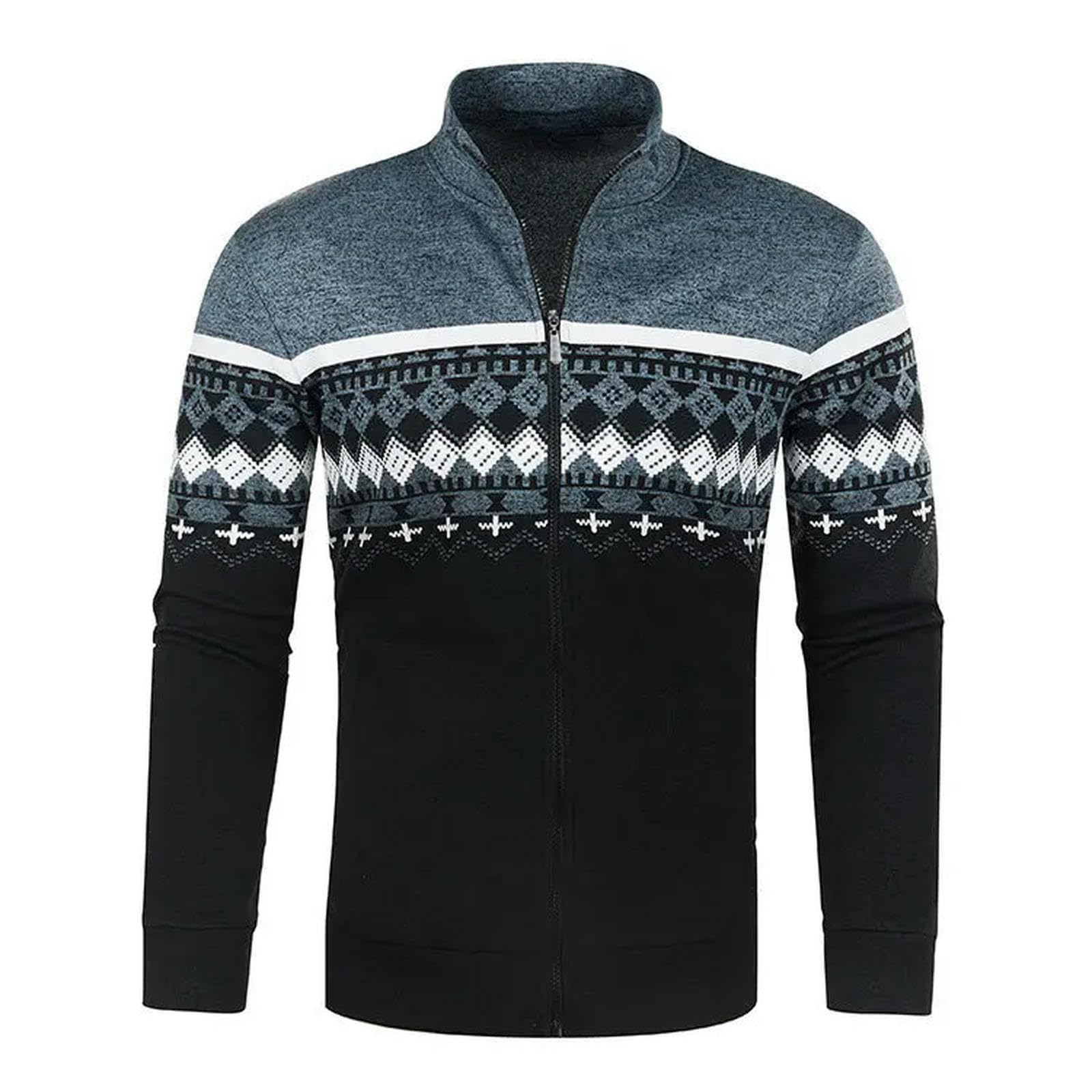 Sweter Mężczyzna Mężczyzna Chasti Domu Chuad Cappule Hot Ver Collover Sweter Sweter Retro Retro Retro