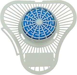 7004 Urinal Deodorizer Non Para Urinal Cakes Block, 2000 Flushes Urinal Screens Deodorizer, Citrus Fragrance Urinal Screen, Blue Urinal Cake (Pack of 12)