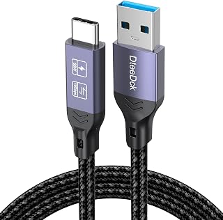 Android Auto USB Cable 3FT, Car CarPlay Cord, USB Type C 3.2 Gen2 10Gbps Data Transfer, A-C 15W Fast Charging Replacement for iPhone 17/16/15 Google Pixel 9/8/7 Galaxy Series and More