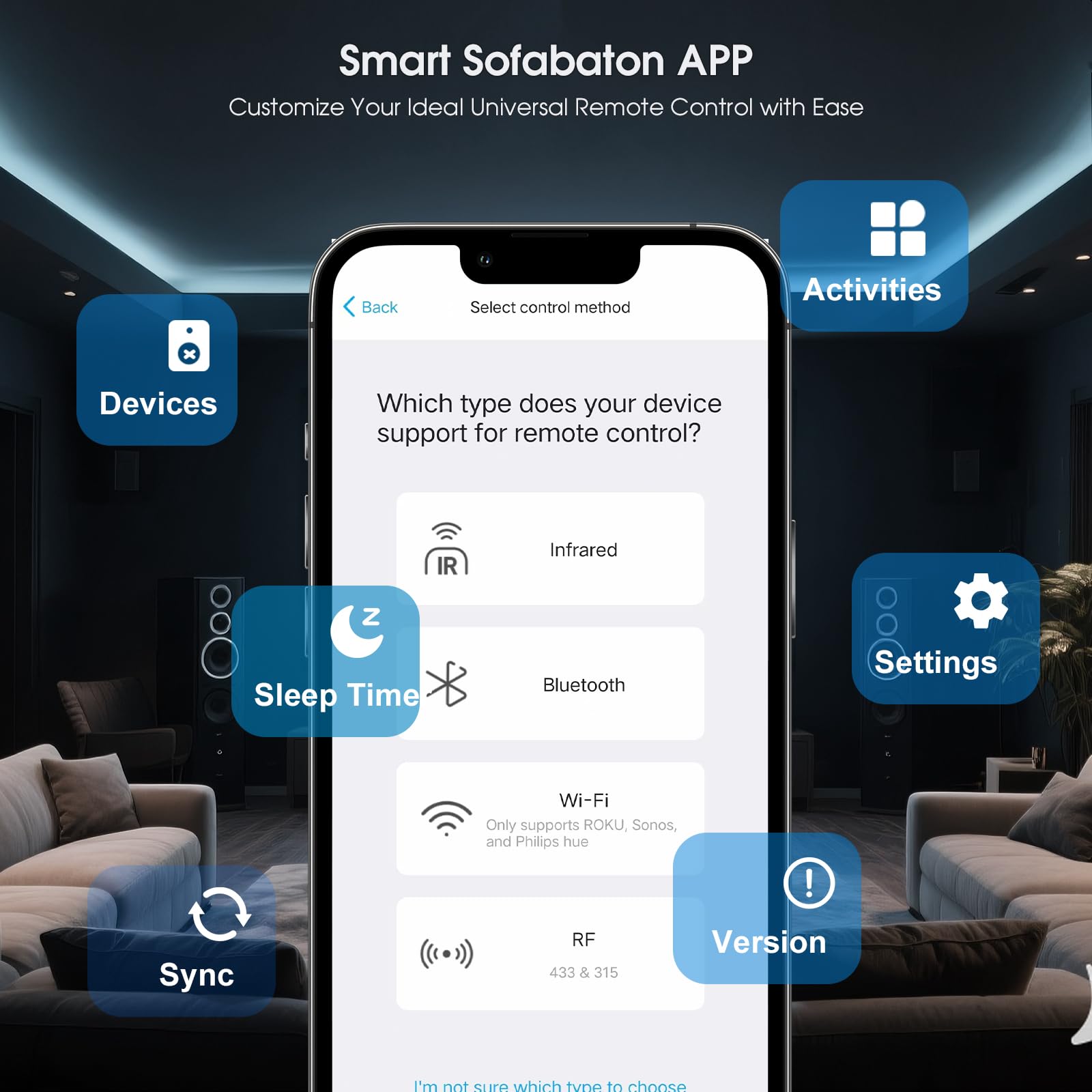 SofaBaton X2 Telecomando universale con touch screen, hub potente, attività personalizzabili con un pulsante e app personalizzabile, compatibile con Alexa, Google Assistant e Home Assistant